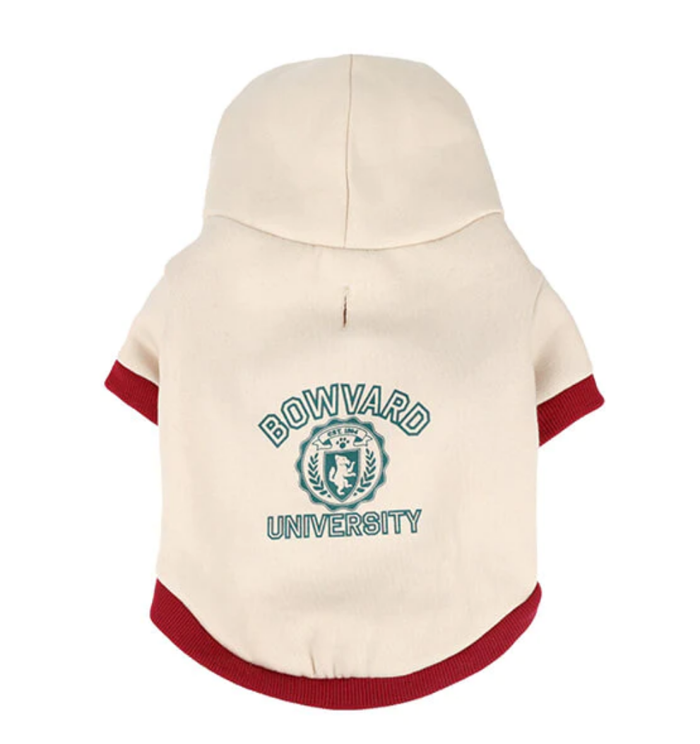 036Pets Hoodie Comfortable Fashionable Durable High Quality Med Size White NEW